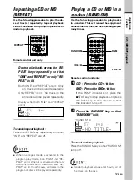 Preview for 31 page of Kenwood MDX-G3 Instruction Manual