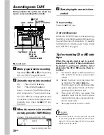 Preview for 38 page of Kenwood MDX-G3 Instruction Manual