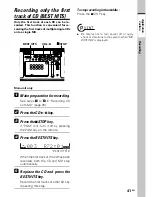 Preview for 41 page of Kenwood MDX-G3 Instruction Manual