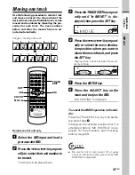 Preview for 47 page of Kenwood MDX-G3 Instruction Manual