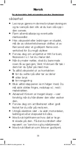 Preview for 56 page of Kenwood MG70 Instructions Manual