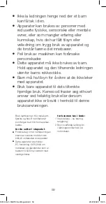 Preview for 57 page of Kenwood MG70 Instructions Manual