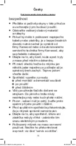 Preview for 74 page of Kenwood MG70 Instructions Manual