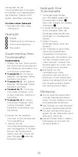 Preview for 10 page of Kenwood MGX300 Instructions Manual