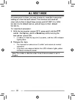 Preview for 30 page of Kenwood PKT-23 Instruction Manual