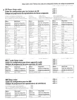 Preview for 6 page of Kenwood RC-R0907 Code List