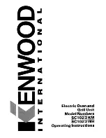 Kenwood SC102/2KM Operating Instructions Manual preview