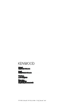 Preview for 16 page of Kenwood SIRIUS CX-SR10 Installation Manual