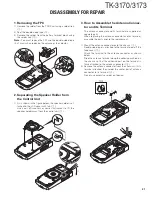 Preview for 21 page of Kenwood TK-3170 Service Manual