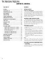 Preview for 2 page of Kenwood TK-760G series Service Manual