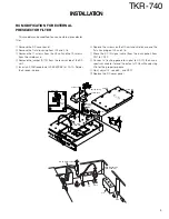 Preview for 3 page of Kenwood TKR-740 Service Manual