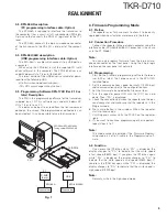 Preview for 5 page of Kenwood TKR-D710 Service Manual