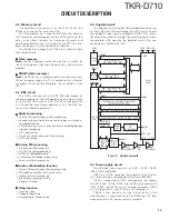 Preview for 17 page of Kenwood TKR-D710 Service Manual