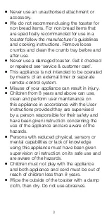 Preview for 3 page of Kenwood TTM480 Instructions Manual