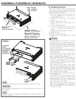 Preview for 3 page of Kenwood X502-1 Instruction Manual