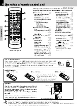 Preview for 18 page of Kenwood XD-A850DV Instruction Manual