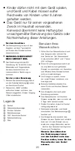 Preview for 20 page of Kenwood ZJM300 Instructions Manual