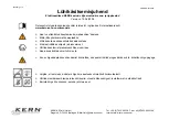 Preview for 161 page of KERN EMS 12K0.1 Instruction Manual