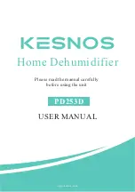 Preview for 1 page of KESNOS PD253D User Manual