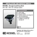 Preview for 9 page of Kessel Ecoguss DN 100 Installation And Service Manual