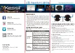 Preview for 2 page of Kessil A360W Owner'S Manual