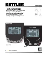 Preview for 1 page of Kettler FB606 UNIX P Training And Operating Instructions