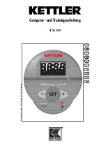 Preview for 1 page of Kettler ST 2610-9 Operating Instructions Manual