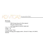 Preview for 22 page of Key Digital KD-VTCA3 User Manual