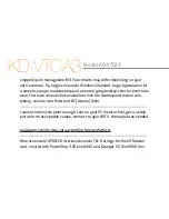 Preview for 36 page of Key Digital KD-VTCA3 User Manual