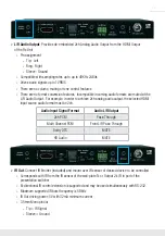 Preview for 9 page of Key Digital KD-X100MRx Operating Instructions Manual