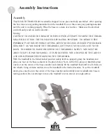 Preview for 7 page of Keys Fitness HealthTrainer HT601 Owner'S Manual