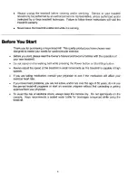 Preview for 4 page of Keys Fitness PRO 400 Owner'S Manual