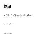 Keysight Technologies Ixia XGS12 Assembly Manual preview