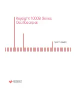 Preview for 1 page of Keysight 1000B Series User Manual