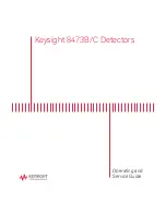 Preview for 1 page of Keysight 8473B Operating And Service Manual