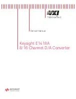 Keysight E1418A Option
002 Service Manual preview