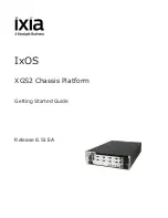 Keysight Ixia IxOS XGS2 Series Getting Started Manual preview