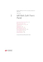 Preview for 31 page of Keysight M8194A User Manual