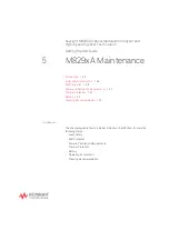 Preview for 43 page of Keysight M8290A Getting Started Manual