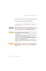 Preview for 42 page of Keysight M9018A Startup Manual