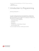 Preview for 7 page of Keysight N1091APCA Programmer'S Reference Manual