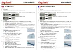 Preview for 2 page of KeySonic ACK-109 BL User Manual