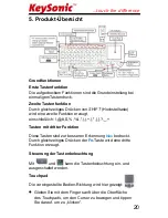 Preview for 20 page of KeySonic KSK-3202 BT Operation Manual