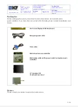 Preview for 3 page of KF KFE-DIS000070 User Manual