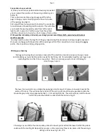 Preview for 7 page of Khyam MOTORDOME DUB HUB Pitching & Striking Instructions