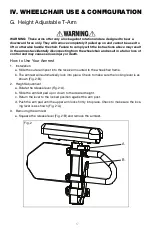 Preview for 18 page of Ki Mobility Focus CR User Instruction Manual & Warranty