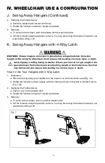 Preview for 21 page of Ki Mobility Focus CR User Instruction Manual & Warranty