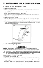 Preview for 23 page of Ki Mobility Focus CR User Instruction Manual & Warranty