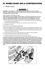 Preview for 35 page of Ki Mobility Focus CR User Instruction Manual & Warranty