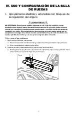 Preview for 68 page of Ki Mobility Focus CR User Instruction Manual & Warranty